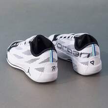 Nike Sepatu Basket KD19 Durant Generasi ke-19 Performa Olahraga Bantalan Bernapas Ringan untuk Pria - Hitam dan Putih - View 5