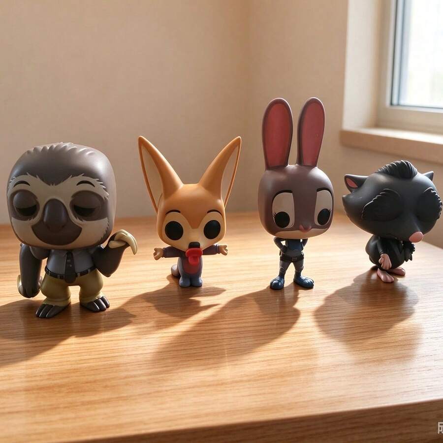 Disney Zootopia 2 Judy Hopps Desktop Figurine Doll Wholesale Vinyl Doll Anime - Ornament - View 1