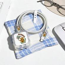 錨式 Apple 充電器與線材保護套組，耐用 Apple 40W 充電線保護殼，防斷線理線器 - 彩色 - 查看 2