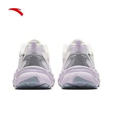 Anta Fishbone Retro Casual Shoes Women 2026 Autumn Red Thick Sole Height-Increasing Lucky Versatile Sneakers - Mist Purple/Ivory White-2 - View 4