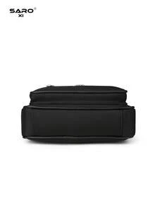 1pc Men's Crossbody Bag Side Pocket Bag Shoulder Bag Square Bag Small Pouch Multi-Functional Suitable For Commuting Oxford Cloth Casual Bag Minimalist Style Black Bag Phone Bag Gift For Men Pouch Bag - Multicolor - View 10