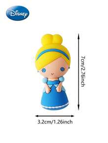 Monogram 1PC Disney Officially Licensed 3D PVC Fridge Magnet With Belle Ariel And Cinderella Princess Figures Cute Magnet For Refrigerator Locker Whiteboard Decor Great Birthday And Holiday Collectible Gift For Princess Fans - Princess - View 6