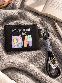 Tas Obat, Kantung Pil, Kantung Gantungan Kunci, Perlengkapan Sehari-hari, Desain Tali Pergelangan Tangan, Lampiran Ransel, Pengasuh, Hadiah Natal, Hadiah Perawat, Hadiah Ulang Tahun - MultiWarna - View 3