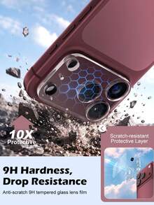 Yezodawee 3pcs - 18 Pro Max High Definition Camera Lens Screen Protector, 9H Tempered Glass, Anti-Scratch, Bubble-Free, Clear Display, Compatible With IPhone18Promax/18Pro/17Pro/17Air/17/16ProMax/16Pro/16Plus/16/15ProMax/15Pro/15Plus/15/14ProMax/13/12/11 And Other Models. Phone Accessories, Compatible With Phone Cases. - Clear - View 4