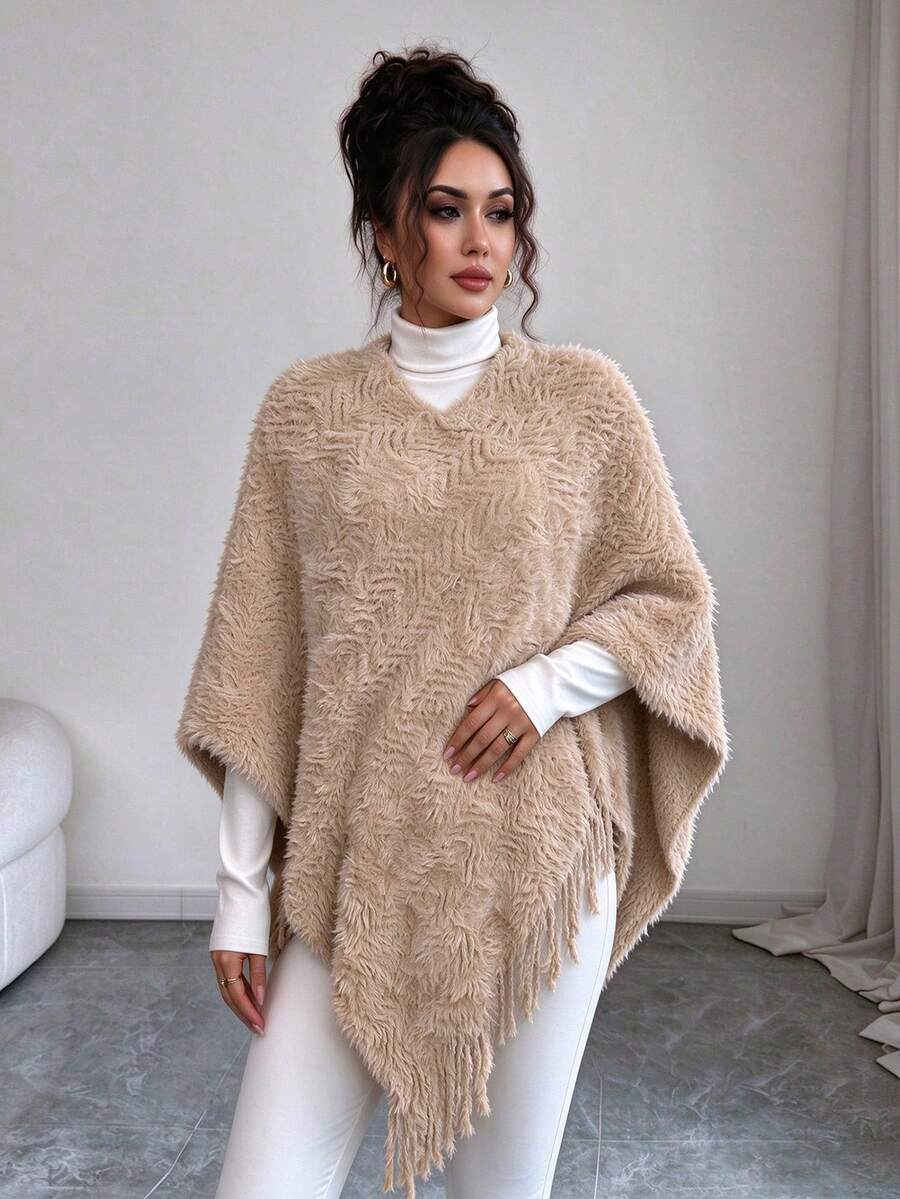 Women Sweaters - Khaki - View 1