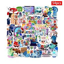 Hasbro 50pcs New Inside Out Stickers, Waterproof Cartoon Graffiti Decals For Car, Guitar, Luggage Decoration - Multicolor - View 1