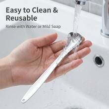 Tongue Coating Cleaning Brush Tongue Scraper, Adult Tongue Scraper, Suitable For Both Men And Women - Multicolor - View 5