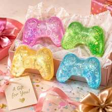 Game Controller Decompression Squeeze Toy 1pc, Slow Rebound Soft Filled Stress Relief Fidget Balls, Perfect Adult Birthday Party Gift Bag Fillers, Random Styles & Colors - Multicolor - View 3