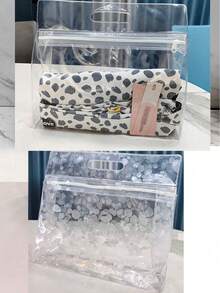 Wet Dry Separation Swimsuit Bag - Plastic Zipper Swimsuit Storage Bag, Suitable For Swimsuits, Clothing, Outdoor Sports, Essential Storage Bag For Summer And Autumn, Travel Essential, Portable Rectangular Design, Suitable For Beach, Swimming Pool, Gym And Vacation Use. - Multicolor - View 20