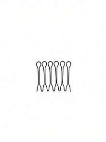 2/4/6/10pcs / 12pcs / 24pcs Seamless Minimalist Hair Clips, High Crown Essential, Invisible Hair Buckle, Create Princess Hairstyle, Suitable For Backcombing Bangs, Organizing Loose Hair, Voluminous Styling Hair Clip, Ideal For Daily Commute, Work, Date, Party - Black - View 5