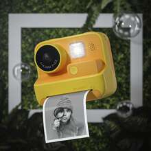 Dam كاميرا رقمية K27 لالتقاط صور بدقة 40 ميجابكسل وفيديو FHD للأطفال. طباعة فورية لصورك المفضلة. مع فلاش. - مشاهدة 4