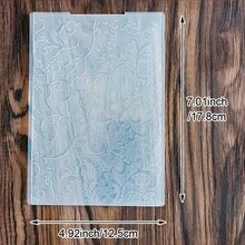 Text Circle Diamond Vine Embossing Folders, Vintage Background Pattern Paper Embossing Template For DIY Card Making Scrapbooking Album Craft Decor - WZ-1 - View 29