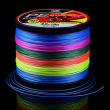 YACUMA 1000M 8 Strand Braided PE Fishing Line, High Strength Polyethylene, Super Powerful & Abrasion Resistant, Multicolor - Multicolor - View 8