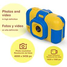 Dam Children's Camera L1 For Photos And Videos, With Built-In Games. - View 4
