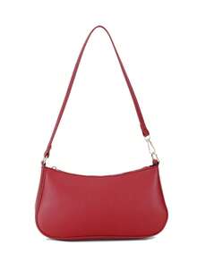 1 buah Tas Selempang Minimalis Warna Polos untuk Anak Perempuan, Tas Baguette Retro Modis, Tas Selempang Kecil Serbaguna, Pilihan Multi-Warna untuk Perjalanan dan Santai - M375 - View 17