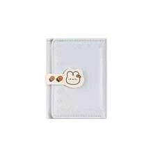 Cute Student Short Trifold Wallet - Multicolor - View 13
