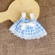 1pc Cute Mini Handmade Lace Dress, Suitable For Chipmunk, Guinea Pig, Hamster And Other Small Pets; Christmas, New Year Party Pet Dress, Pet Cosplay Dress, Photo Prop Decoration - Multicolor - View 16