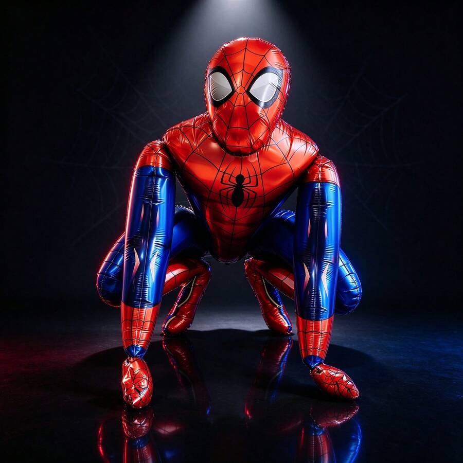 1pc Cartoon Inflatable Character Balloon, Standing Upright Foil Balloon ...
