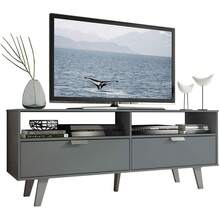 Television Stands & Entertainment Centers - Grey - View 1