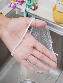 30/100/200pcs Suitable For Bathroom Bathtub And Kitchen Sink, Featuring Fine Mesh Design, Effectively Intercepts Hair And Food Debris, Prevents Drain Clogging, Easily Achieves Pipe Cleaning. - Sink Filter Bag - View 6