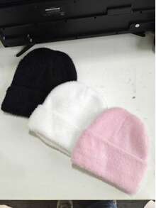 1/2 Pcs 8-16 Years Old Plush Bucket Hat, Plush Earflap Hat, Suitable For Autumn/Winter Daily Wear, Unisex Teen Style, Best Gift - Multicolor - View 9