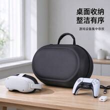 1 túi đựng lưu trữ gia cố đa năng màu đen cho Quest3/3s, chống bụi và chống mài mòn, hàng bán chạy xuyên biên giới - Xem 9