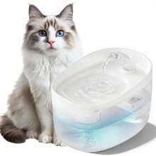 2.2L/74OZ/0.58 Gallon Large Capacity Automatic Cat Water Fountain USB Powered, Pet Automatic Water Dispenser, Multiple Water Flow Modes, Suitable For Small And Medium Cats And Dogs - Multicolor - View 16