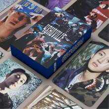 Zojirushi 55pcs LNGSHOT Album Cards 4SHOBOIZ Vol2: K-POP Star LOMO Photocard - A - View 5