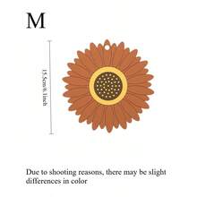 Sunflower Heat Resistant Placemat,Silicone Anti-Hot Bowl Pad Mat,Coaster For Home Kitchen Use - Multicolor - View 14