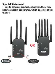 WiFi Repeater Signal Amplifier Router Extender Signal Booster Long Range Amplifier With Ethernet Port Dual Network Interface Internet Wireless Repeater For Home Cellular Communication Amplifier With Ethernet Port - EU C Type Plug(220-240V) - View 10