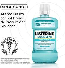 Listerine Enjuague Bucal Listerine Cool Mint Sin Alcohol 1 L - 1 - Ver 3