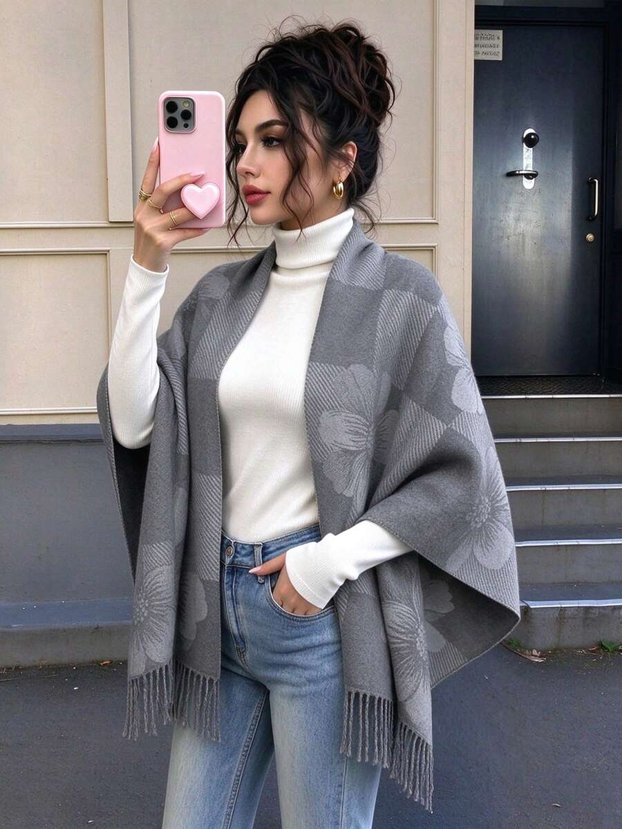 Women Coats - Grey - View 1