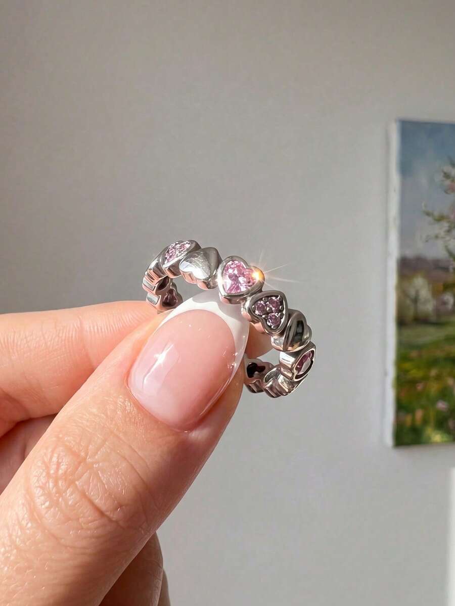 1pc Authentic Ocean Theme Ring, Suitable For Women And Girls, Ideal Date Gift Or Exquisite Jewelry