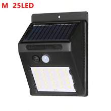 20/25/30 LED Solar Lights, 3 Lighting Modes, Motion Sensor Solar Flood Lights For Outdoor Yard, Garden, Fence, Garage - Multicolor - View 8