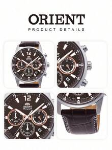 Orient Men's Quartz Watch With Date Display, Suitable For Formal Occasions And Daily Wear, An Exquisite Gift For Friends And Loved Ones. RA-KV0006Y10B - Black - View 5
