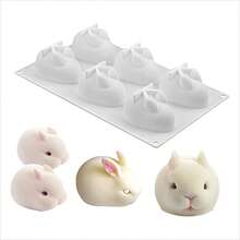 Candy & Jelly Pudding Molds - White - View 4