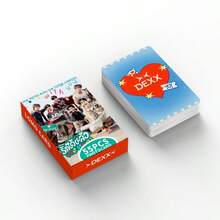 55 بطاقة صور LOMO قابلة للجمع DEXX Single NEXT STATUS K-POP Star - متعدد الألوان - مشاهدة 7