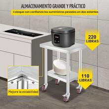 Mobile Storage Islands - Silver - View 7