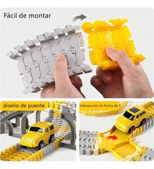 Kids Block Construction Vehicles - Yellow - View 6