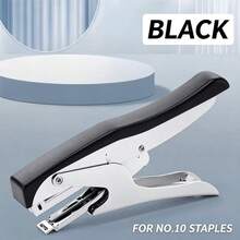Effortless Hand-Held Stapler, Pincer-Style Takeout Packaging Stapler, Portable Metal Stapler, Document Label Binding Tool, Multiple Colors Available - Multicolor - View 15
