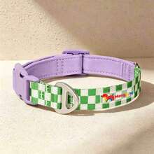 Pet Basic Pet Collar, Ideal Choice For Pet Lovers, Soft Adjustable Collar With Nylon Leash. - Multicolor - View 14