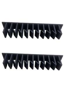 1/2pcs Lid Loft Lid Storage Rack, Slot-Style Lid Organizer, 5/10-Slot Cabinet Hanging Storage Rack, Allows Food Container Lids To Be Stored Vertically, Separated And Easily Accessible, Without Taking Up Cabinet Space - Conventional - View 15
