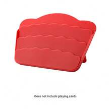 Durable Sloped Card Storage Box - Contactless Poker Card Tray - Portable Desktop Accessory - Suitable For Various Card Games - Multicolor - View 5