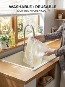 Non-Slip Waterproof Oil-Resistant Drawer Liner, Washable Kitchen Cabinet Liner, Suitable For Cabinets, Storage Rooms, Refrigerators, Bathroom Countertops, Bedroom Apartment Home Decor, Easy To Clean Essential Accessory For Home Furniture, Vanity, Desk - Multicolor - View 7
