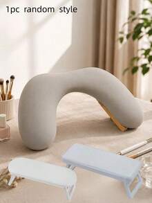 Foldable Manicure Hand Rest Pillow, Slanted Manicure Pad, Soft Hand Support Cushion, Portable Manicure Salon Tool Accessory, Suitable For Gel Nail Polish, Nail Extensions And Home Manicure - Multicolor - View 11