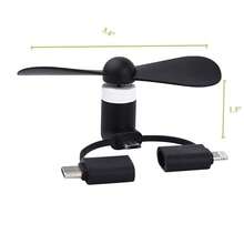 Plus_Mini_Phone_Fan_3-In-1_Phone_Fan_Kompatibel_dengan_iPhone__Android_Smartphone_Tablet_Mendukung_micro_USB_Type_C_Lightning_B088NGSSN6_images - MultiWarna - View 2