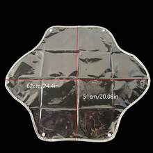 1pc Outdoor Electric Scooter Front Rain Cover, Visible Dashboard Handlebar Cover, Electric Scooter Central Control Protection Cover, Universal Bicycle Electric Scooter Handlebar Cover Guard, Simple Convenient Practical - Clear - View 5