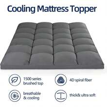 Mattress Protectors & Encasements - Grey - View 4