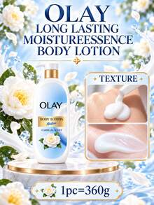 OLAY 長效保濕身體乳液（山茶花香）360g，雙重補水、深層滋潤、快速吸收、不黏膩，適合乾性/敏感肌 - OLAY長效滋潤精華身體乳山茶花香360G - 查看 4