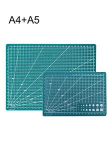 A3/A4/A5 Cutting Tools, A3/A4 Educational Cutting Mat, Art Carving Knife Board, Exam Clay Cutting Board, Non-Slip Grid Ruler, Suitable For Craft Materials, Multi-Functional Craft Cutting Mat, Self-Healing Art Carving Board Cutting Board - Multicolor - View 12